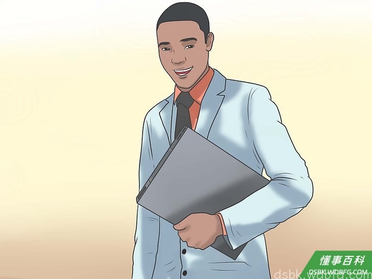 Step 3 带上电脑或笔记本。