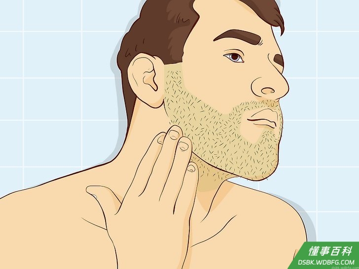 Step 5 确定自己面部毛发的纹理。