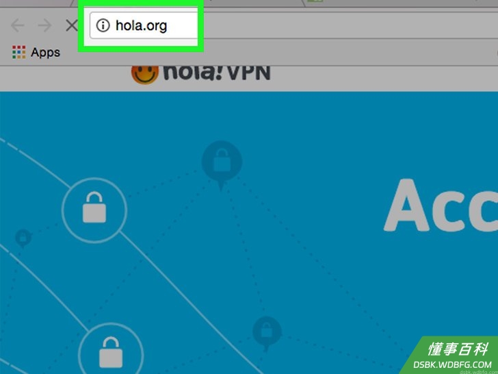 Step 1 前往Hola.org,将Hola安装到网络浏览器。