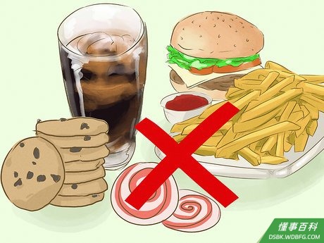 Step 1 远离垃圾食品。
