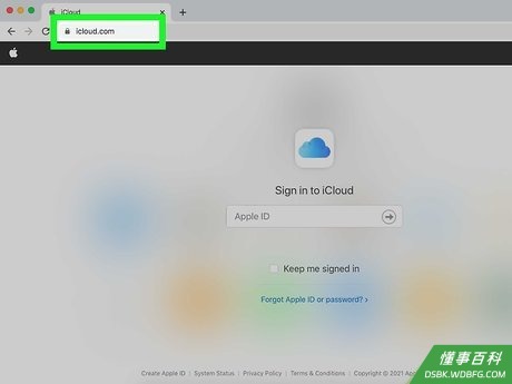 Step 1 在网页浏览器上，前往 https://www.icloud.com/...